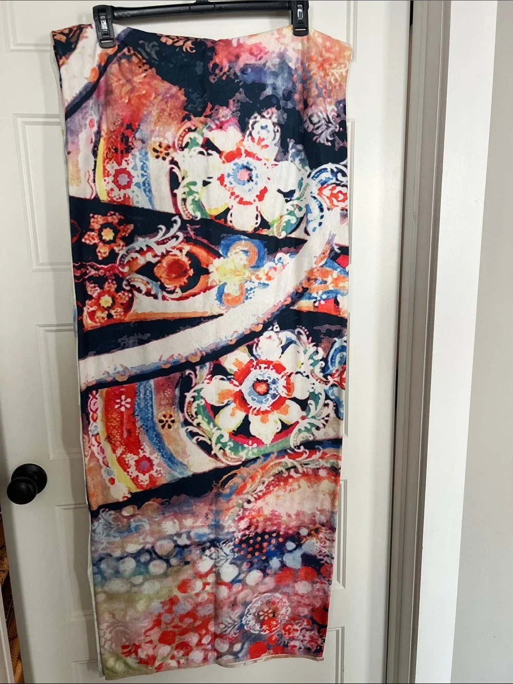 Boho Elephant Tapestry Curtain-coverlet- Multicolor